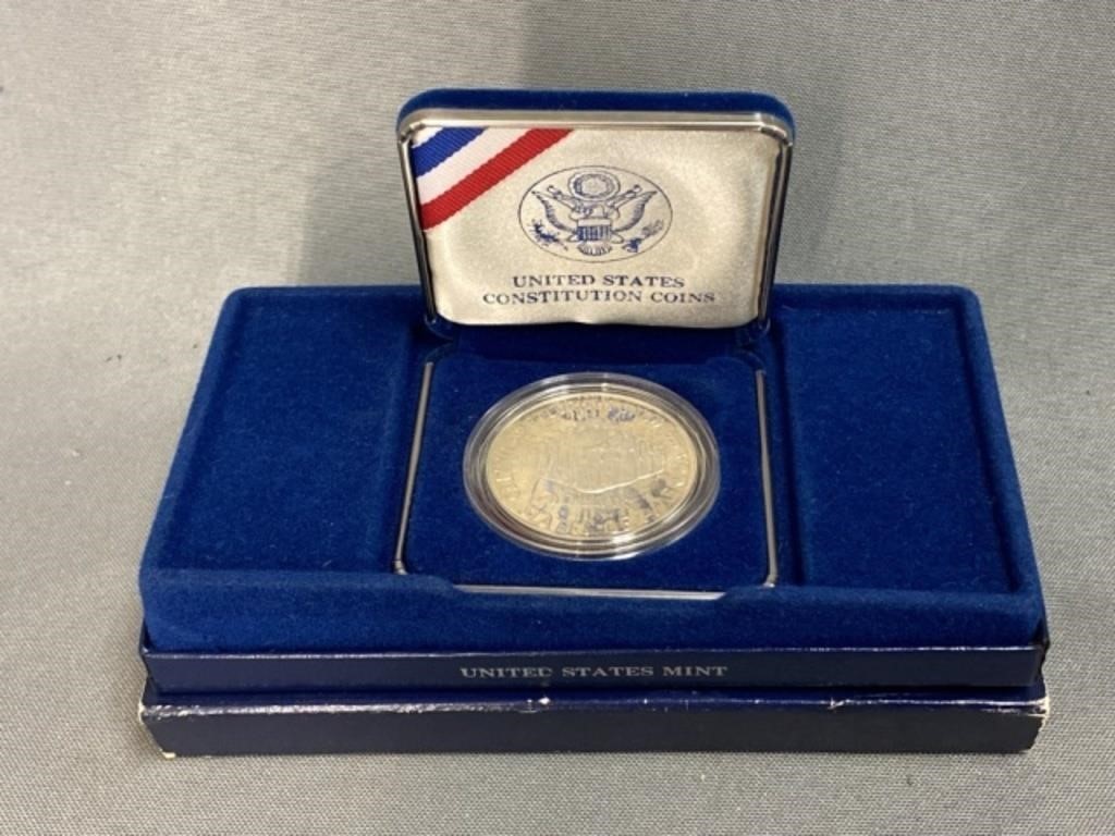 1987 Constitution Silver Coin