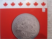 Canadian coin collector kit, 2000 yr