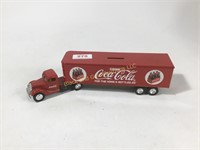 Ertl 11" Coca-Cola semi trailer bank
