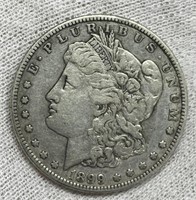 1899-O Morgan Silver Dollar VF