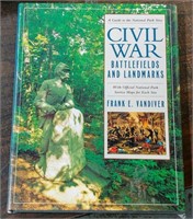 CIVIL WAR BATTLEFIELDS & LANDMARKS HC BOOK