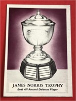 1969 O-Pee-Chee James Norris Trophy Card