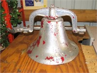 Cast Iron Bell - has been painted - Measures