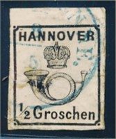 GERMANY HANOVER #18 USED VF HR