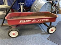 Vtg Radio Flyer red wagon