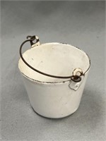 Miniature Enamelware Pail