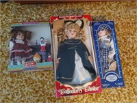 (3) collector dolls