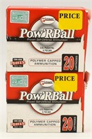 40 Rounds Of Pow'R Ball 10mm Auto Ammunition