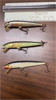 3 FISHING LURES