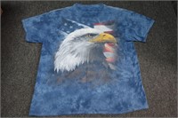 Liquid Blue Eagle Tye Dye T-shirt Size XL?