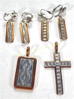 Sylvana Apache & Navajo Earrings & Pendants
