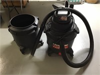 SHOP VAC WITH SPARE TUB