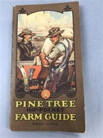 1926 Pine tree hip pocket farm guide Stoecker