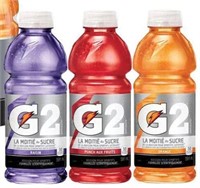 17-Pk Gatorade G2 Multi-Pack, 591ml