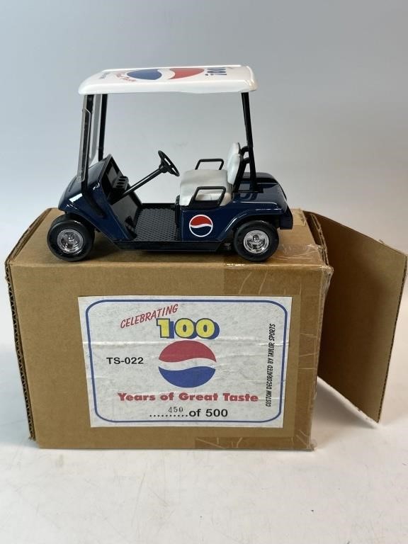 Die Cast 100th Anniversary Pepsi Cola Bank