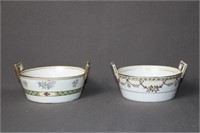 Pair of Nippon Butter dishs