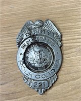 Deputy sheriff Polk co pin