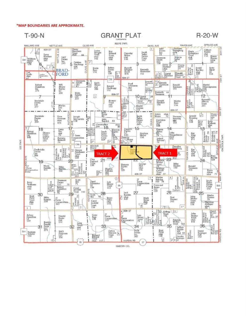 Franklin County Iowa Land Auction, 292 Acres M/L