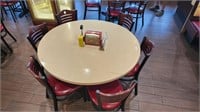 Folding Table with 6 Chairs