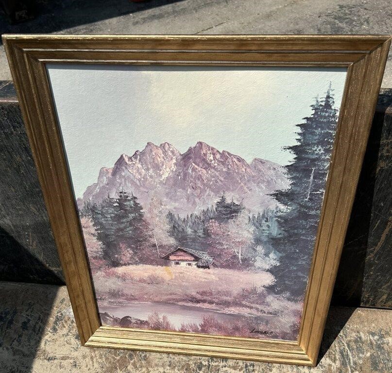 Vintage Landscape Art - Lembke