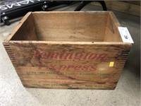 Early Remington Wooden Ammo Box