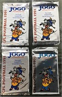1991 JOGO CFL Football wax packs (4)