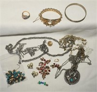 Craft Lot of Jewelry, Turquoise Beads & More
