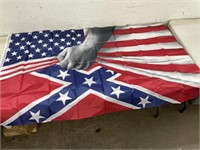 3x5ft American/confederate flag