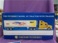Peterbilt model 387 tractor trailer