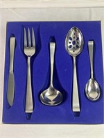 International Fine Stainless 5 Piece Hostess Set