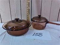 VISION WARE POT WITH LID / CASSAROLE
