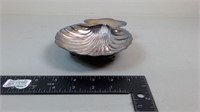 Veiled Prophet Ball 1933 Silverplate Shell Footed