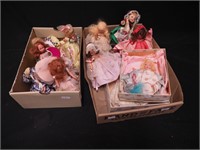 11 Nancy Ann Storybook dolls including two in