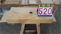 Router Table-Custom Made 2'9"L x1.5'W x3'7"H