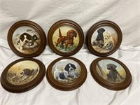 Knowles Field of Puppies plates - XB