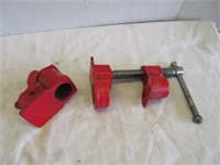 Pipe clamp hardware