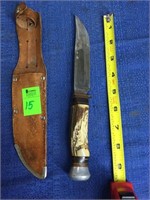 Knife and sheath made in Germany