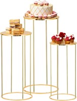 Shiny Gold Metal Plant Stand