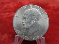 1976D-$1 Eisenhower Dollar US coin.