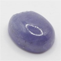 CERT 2.72ct Tanzanite Cabochon GFCO Swiss Cert