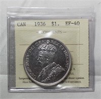 ICCS_CAN 1936 Dollar EF-40