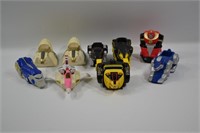 (9) Power Rangers Vehicles