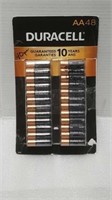 Duracell aa 48 batteries pack 8 missing