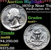 ***Auction Highlight*** 1970-p Washington Quarter