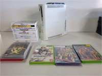 Xbox 360 Console & 16 Assorted Video Games