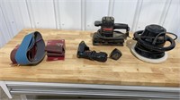 Tools and sanding belts