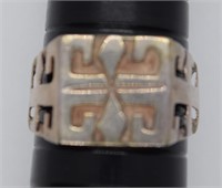 Vtg TAXCO Mex Sterling ECP Ring Size 7