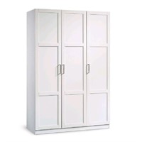 Open Box Sauder 3-Door Wardrobe/Armoire Clothes St