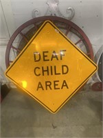 Deaf child sign