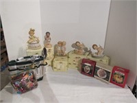 Enesco Memories of Yesterday Porcelain  Figurines